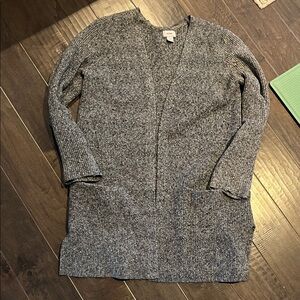 Old Navy Heather Grey Knit Cardigan